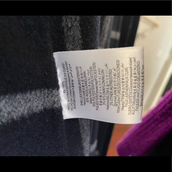 BCBG MaxAzaria Authentic Wool Moto Vest - Picture 5 of 6